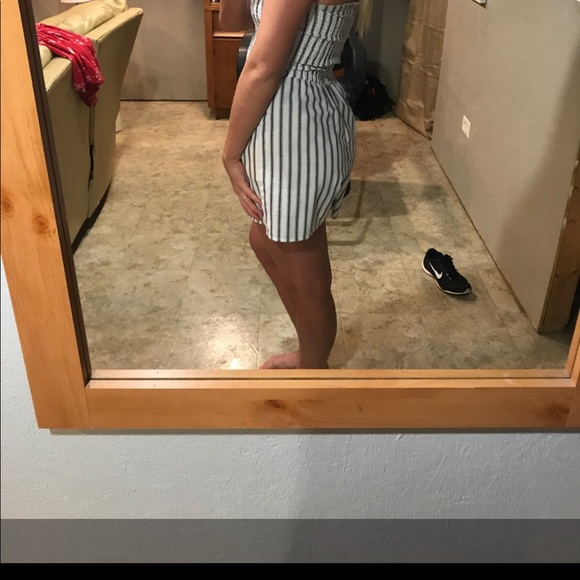 Discovery Striped Tube-Top Romper - Picture 5 of 5